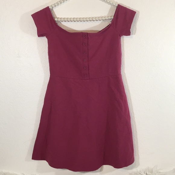 Forever 21 A-Line Magenta Dress size Medium NWT - Picture 2 of 14